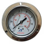 0 To 7 KG Pannel Mount Pressure Gauge